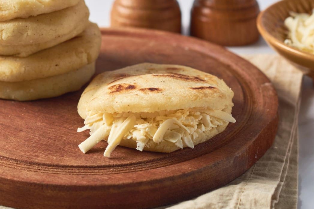 Arepa con Queso